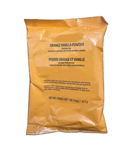 Orange vanilla powder - powder, 1