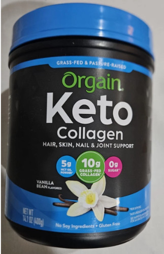 Orgain keto collagen protein - collagen,